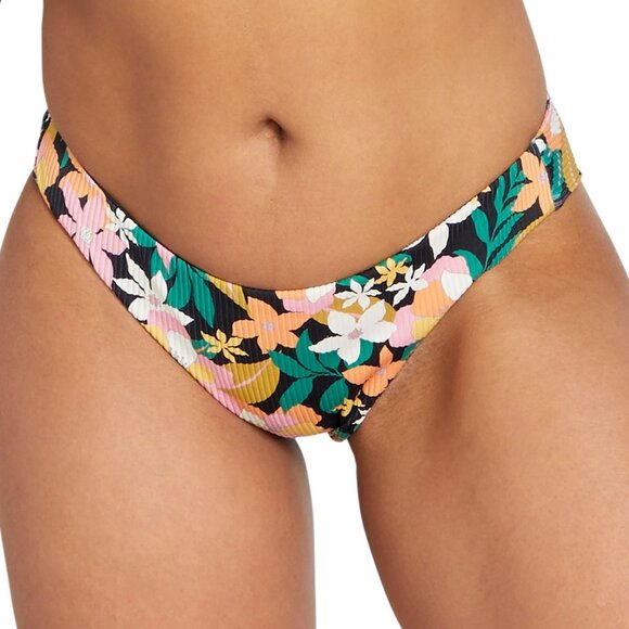 Volcom Juniors’ Had Me at Aloha Cheeky Bikini Bottoms – Floral Print - Picture 4 of 5